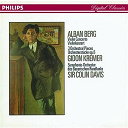 Alban Berg / Chor & Symphonie-Orchester Des Bayerische Rundfunks / Gidon Kremer / Sir Colin Davis - Berg: violin concerto; three orchestral pieces