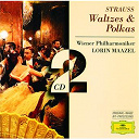 Johann Strauss / Josef Strauss / Lorin Maazel / Wiener Philharmoniker - Strauss, johann & josef:: waltzes & polkas