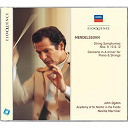 Felix Mendelssohn / John Ogdon / Orchestre Academy Of St. Martin In The Fields / Sir Neville Marriner - Mendelssohn: string symphonies nos.9, 10 & 12; concerto in a minor for piano & strings