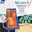 Darius Milhaud / Michel Wagemans / Paul Cortese - Milhaud: chamber music with viola