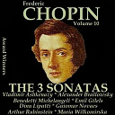 Alexander Brailowsky / Arthur Rubinstein / Arturo Benedetti Michelangeli / Dinu Lipatti / Emil Gilels / Guiomar Novaes / Maria Wilkomirska / Vladimir Ashkenazy - Chopin, vol. 10 : the 3 sonatas (award winners)