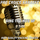Pro Choice Karaoke - Sing the hits of u2 (karaoke version) (originally performed by u2)