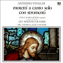 Antonio Vivaldi / Les Solistes De Paris Henri-Claude Fantapi&eacute; Anna Maria Bondi - Antonio vivaldi : 3 motets