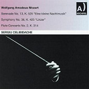 Sergiu Celibidache - Wolfgang amadeus mozart: serenade for strings no.13, symphony no.36, concerto for flute and orchestra no. 2